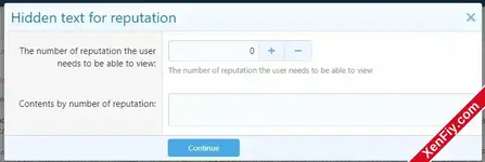[MMO] Hide BbCode by Reputation – XenForo 2 İçerik Gizleme Eklentisi (Rep ile Gizle)