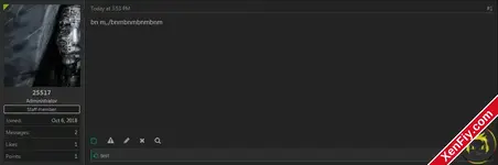 XenForo 2 Action Bar Font Awesome Simge ve Animasyon Efekti CSS Eklentisi
