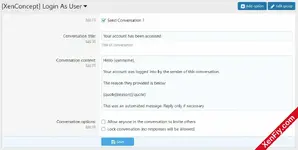 [XenConcept] Login As User – Kullanıcı Olarak Kolayca Giriş Yapın!