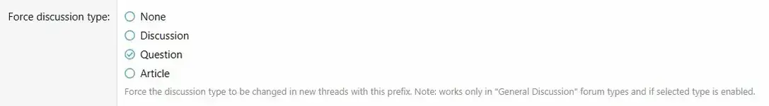 [OzzModz] Thread Prefix Forces Thread Type – Konu Etiketine Göre Otomatik Tür Atayın!