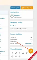 [cXF] Sticky Create Button – Sabit Konu Aç Butonu
