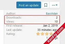 [cXF] Hide Resource Downloads or Views Count – Kaynak İndirme ve Görüntülenme Sayılarını Gizleyin