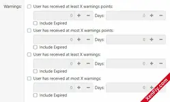 [Xon] Warning Improvements – XenForo Uyarı Sistemini Baştan Yazan Gelişmiş Ceza Aracı