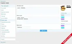[TC] Custom User Style – Kullanıcılara Özel Renk & Stil Tanımlayın