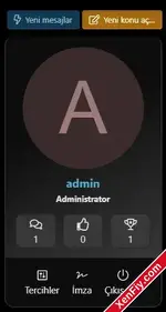 [Ap Yazılım] User Panel Eklentisi– XenForo 2 İçin Gelişmiş Kullanıcı Paneli!