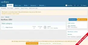 [cXF] Push Notifications Notice – Anlık Bildirim İzni İçin Şık Uyarı Sistemi