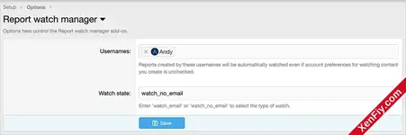 AndyB Report Watch Manager | Detaylı Rapor Sistemi Eklentisi