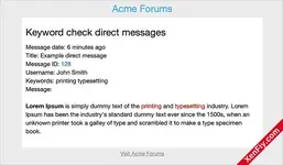 AndyB Keyword Check Direct Messages - Direkt Mesajlarda Kelime Arama