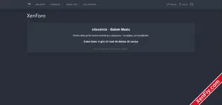 XenForo 2 HTML İle Bakım Modu