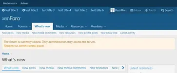 [cXF] Top Navigation – XenForo 2 Üst Navigasyon Menü Eklentisi